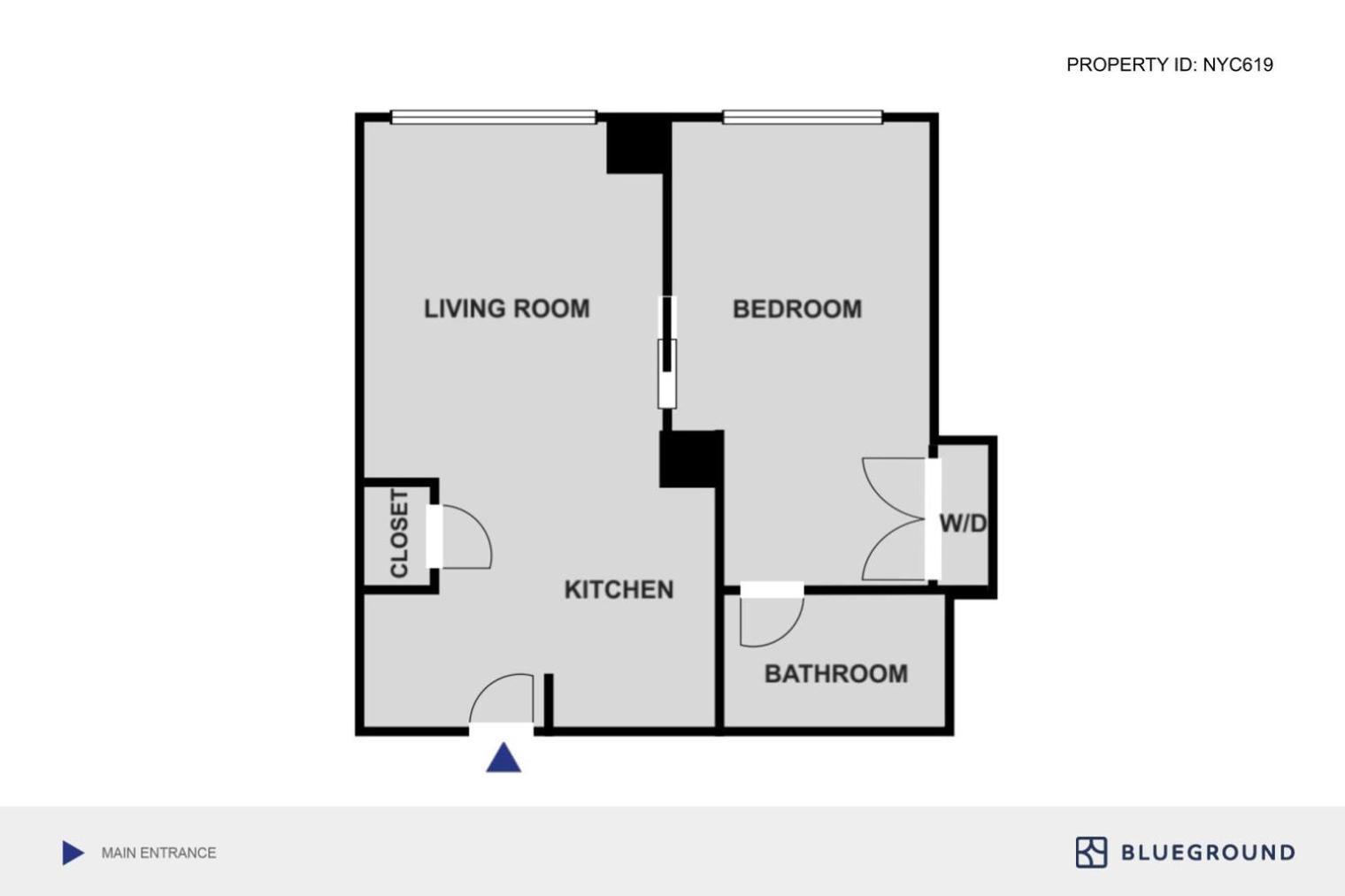 Apartamento Fidi 1br W Elevator Doorman Gym Nr St Nyc-619 *